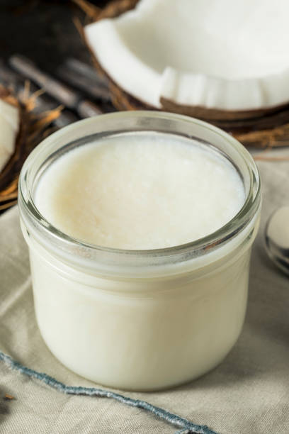 istock Raw White Organic Coconut OIl 926790566