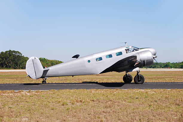 Old Aircraft with propeller