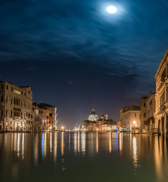 istock Venetian Grand Canal at night 926795786
