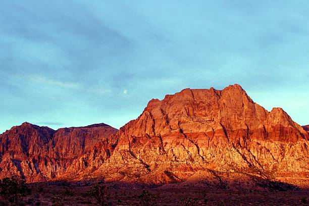 썬라이즈 (Red Rock Canyon 스톡 사진