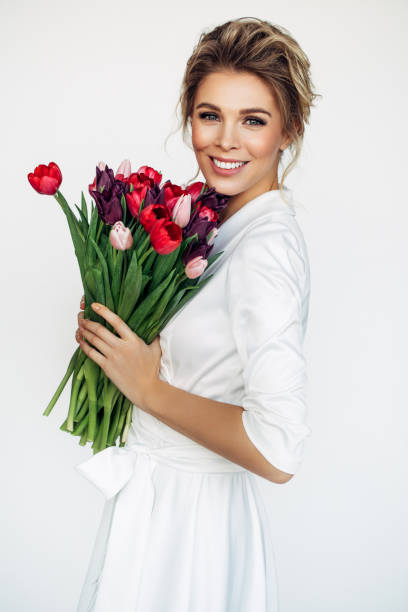 istock Beautiful woman with perfect hairstyle 926802006