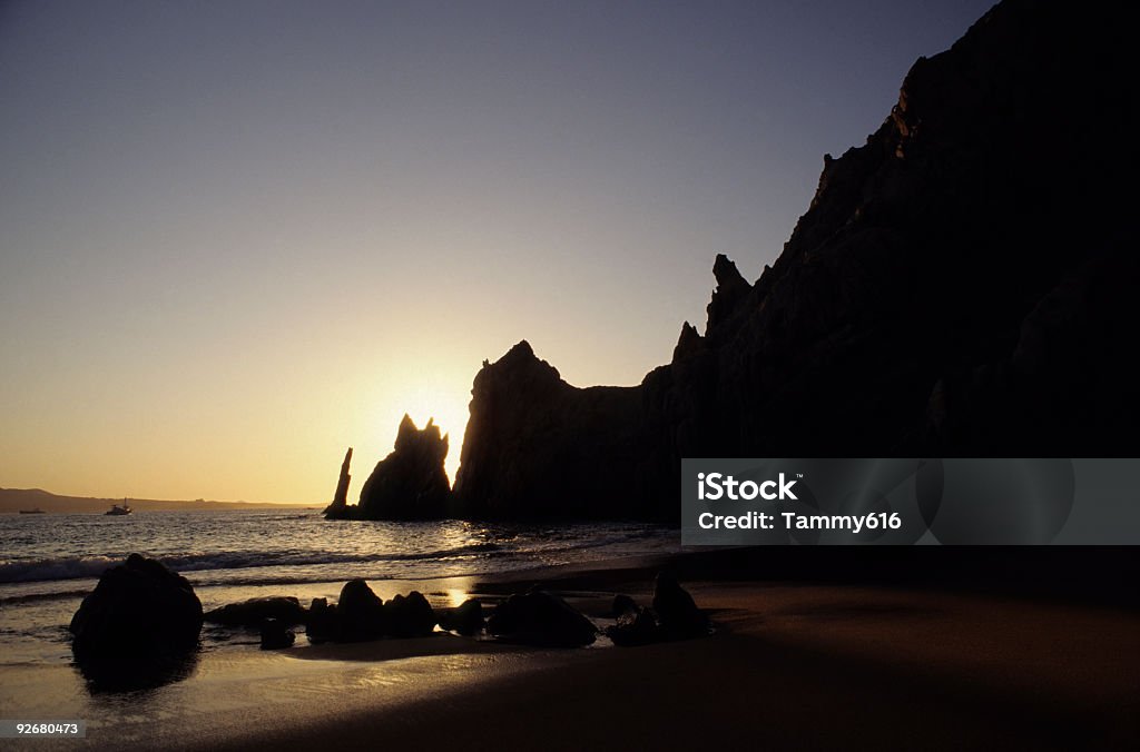 Land's End no México de Cabo - Royalty-free Amanhecer Foto de stock