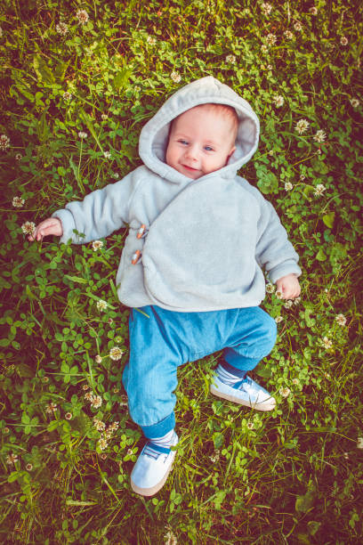 istock Cute baby outdoors 926806448