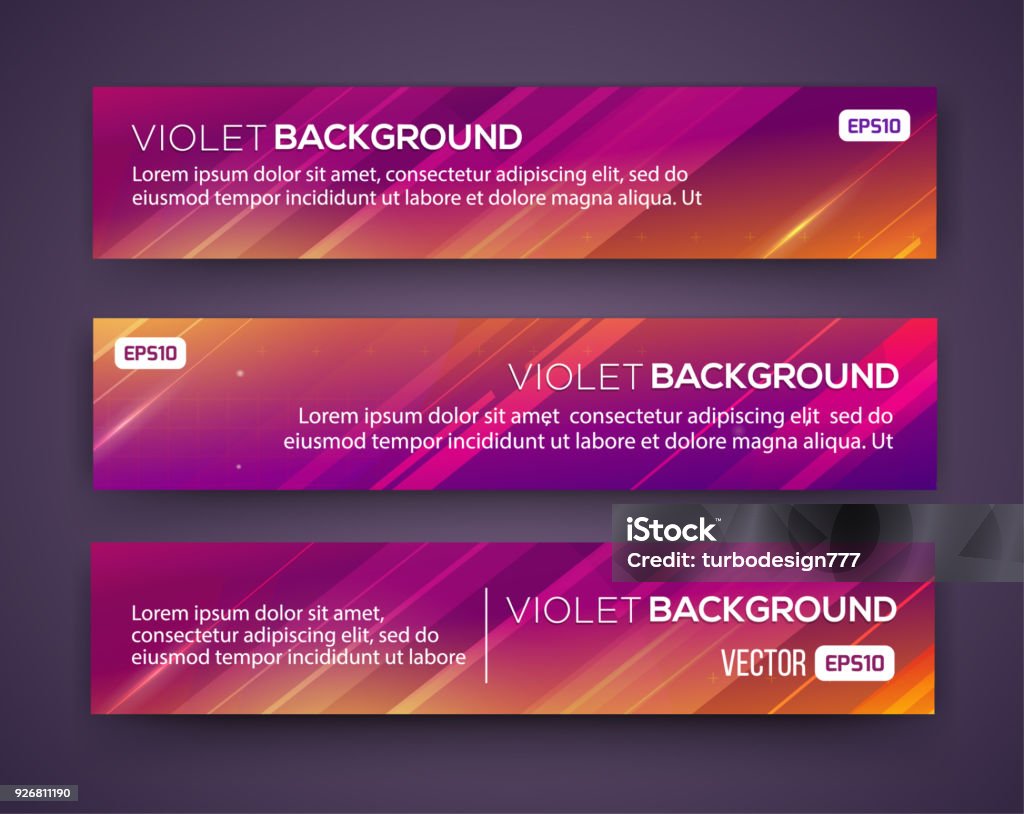 Abstract Banners. Vector Eps10 Backgrounds Abstract banner design. Vector. Disco nighclub disco DJ. Cosmic HUD sci-fi interface. Science news sport. War online games Banner - Sign stock vector