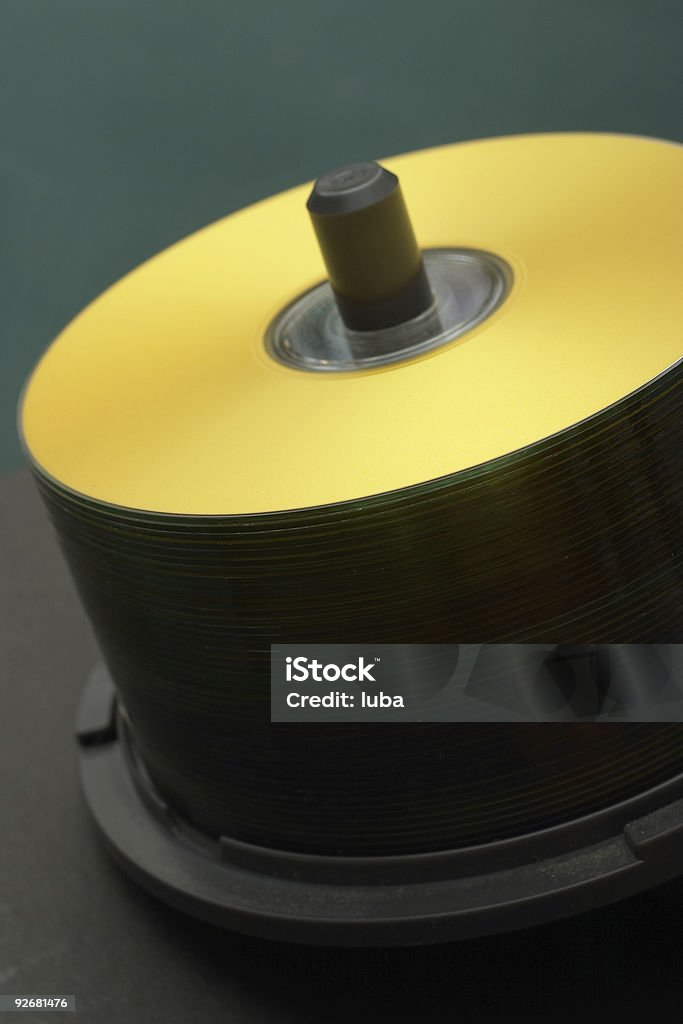 Cd Rom Stack Cd Stack 1 Stock Photo - Download Image Now - CD-ROM, Color Image ...
