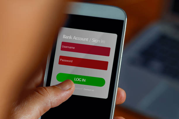 istock Online Banking on Smartphone Close up 926815284