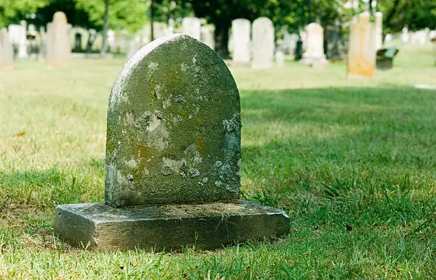 Photo of Old Grave Marker