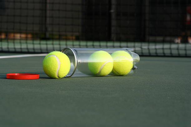 Tennis ball background. Sport and game set. Yellow tennis ball texture. Tennis pattern. Playful tennis background. Sporty yellow ball texture. Game set and match