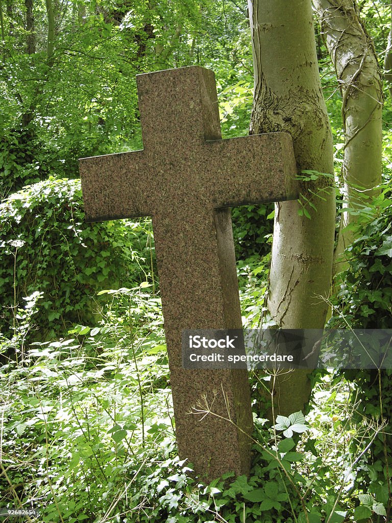 Granit Kreuz - Lizenzfrei Abwesenheit Stock-Foto