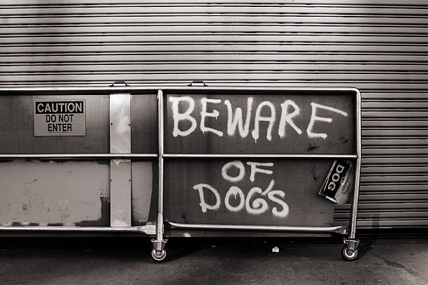 istock Beware of dogs 92683172