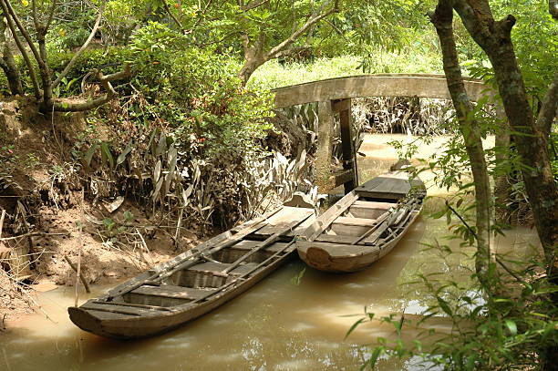 istock Boats on the Mekong river. 92684129