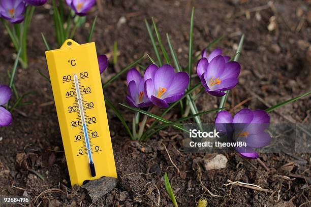 Foto de Temperaturas De Primavera e mais fotos de stock de Número 20 - Número 20, Termômetro, Grau - escala temperatura