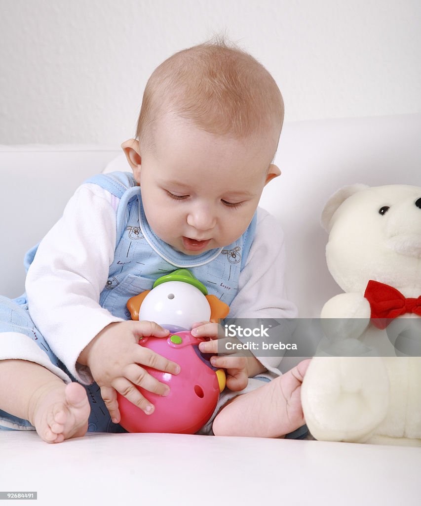 Baby spielen - Lizenzfrei Baby Stock-Foto