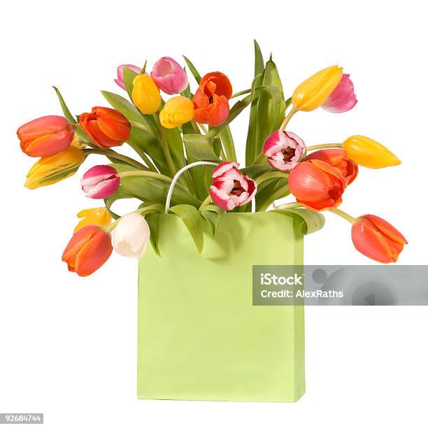 Photo libre de droit de Tulipes banque d'images et plus d'images libres de droit de Arbre en fleurs - Arbre en fleurs, Beauté de la nature, Botanique