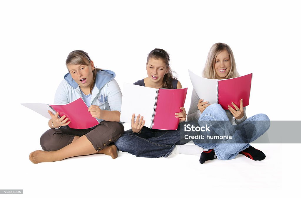 Students  Cut Out Stock Photo