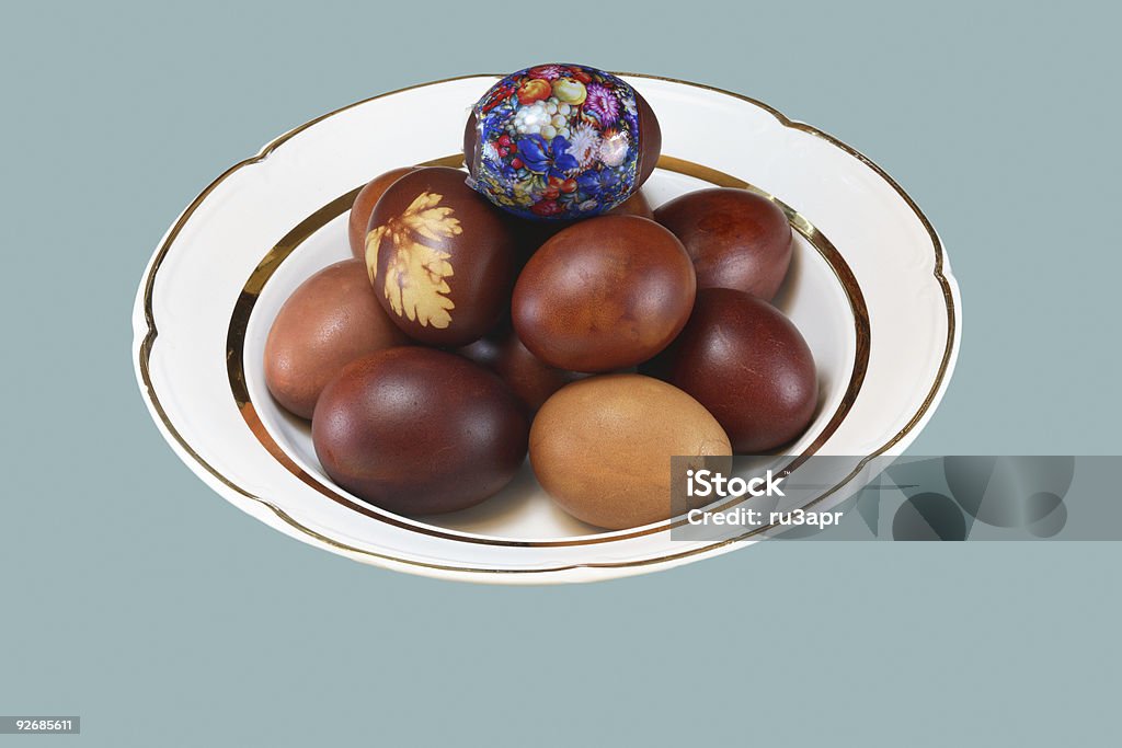 uovo di Pasqua - Foto stock royalty-free di Argentato