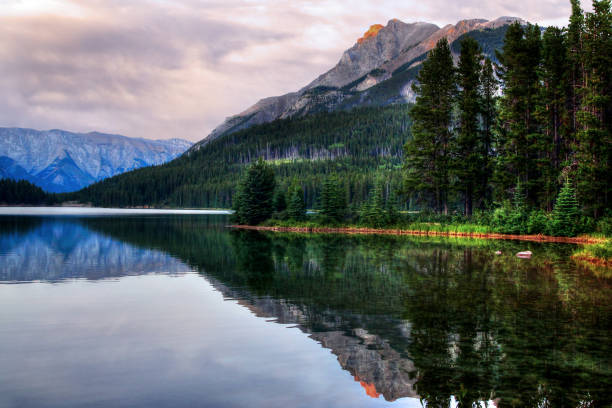 istock Sunset at Two Jack Lake in Banff National Park, Canada 926858334