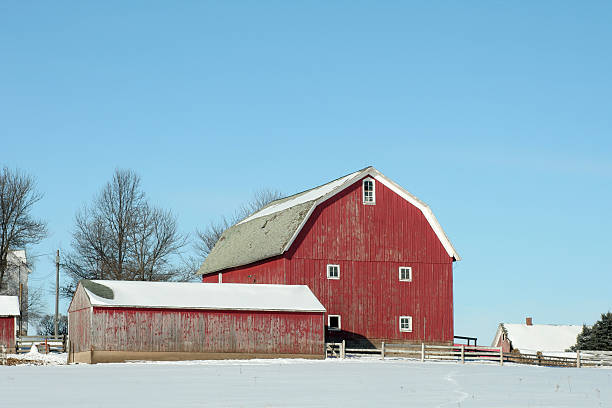 istock Country Winter on the Farm 92687363