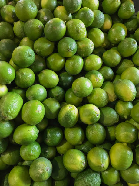 istock Full frame shot of limes 926877290