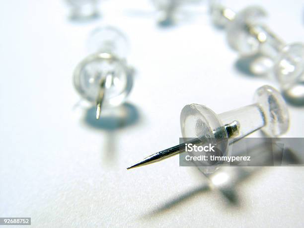 Push Pins Stock Photo - Download Image Now - Color Image, Horizontal, Image