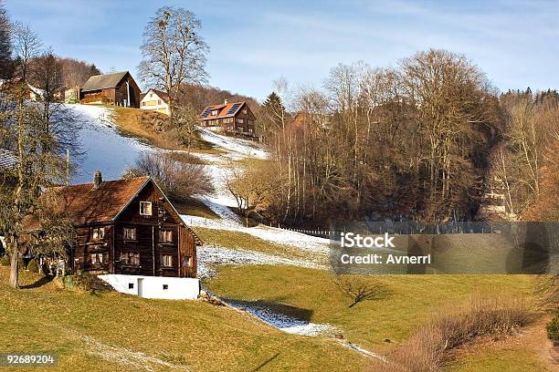 Schweizer Land Stockfoto und mehr Bilder von Gstaad - Gstaad, Alm, Alpen