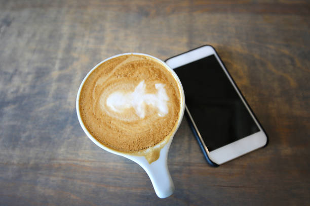istock Airplane Coffee and Cell Phone 926899490