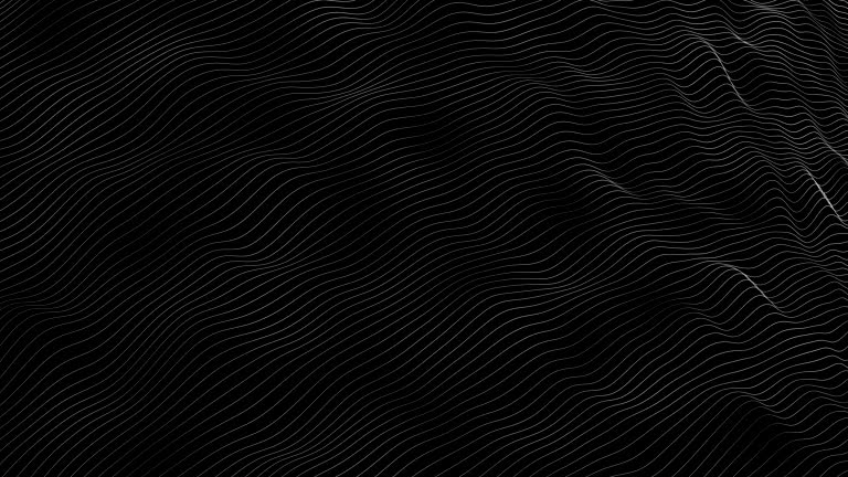 4K-Abstract Wavy Lines Background - Stock Video