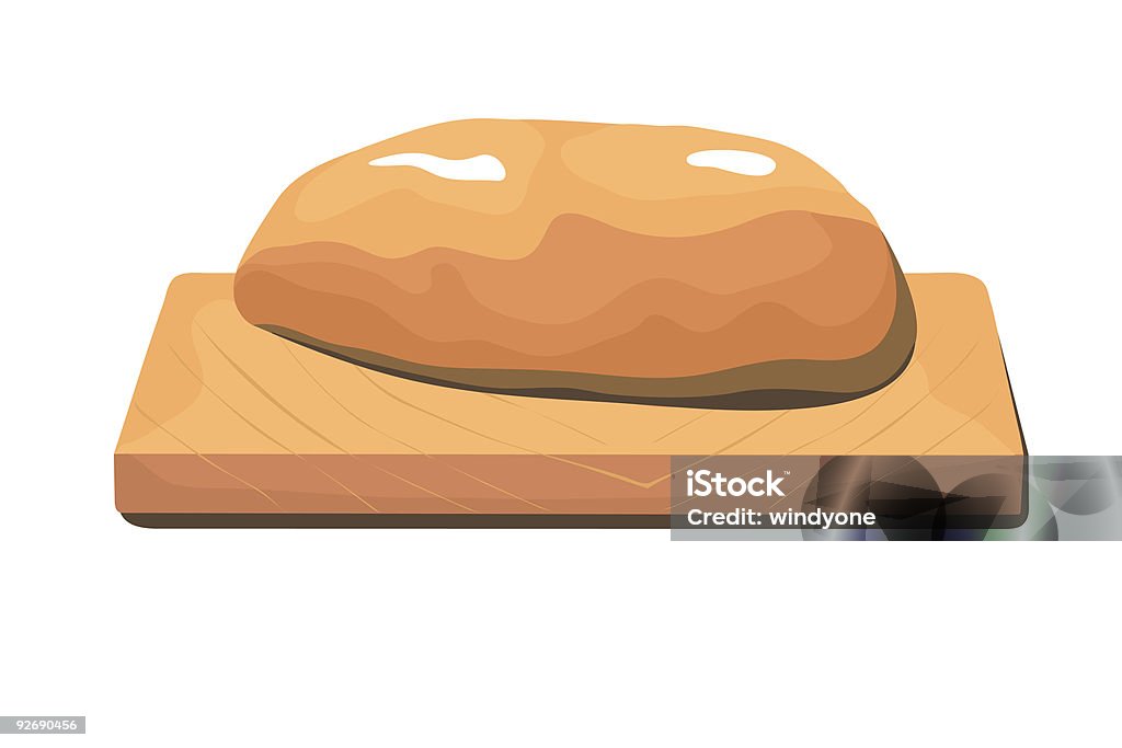 Pan recién horneado - Ilustración de stock de Agricultura libre de derechos