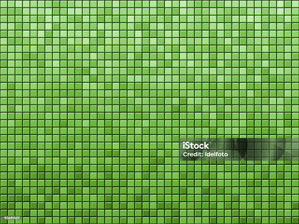 Verde mosaico - Royalty-free Abstrato Foto de stock