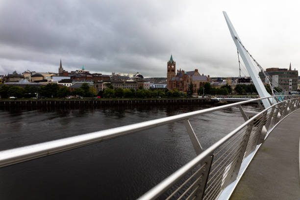 istock the Peace Bridge, Londonderry, Northern Ireland 926918070