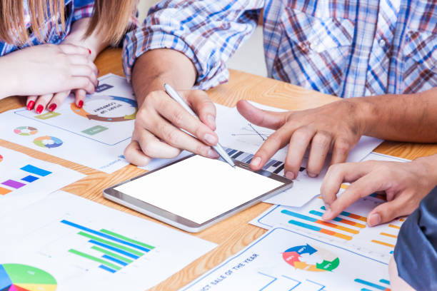 istock Architect Engineer Meeting People Brainstorming Concept, Business People Designers Architects Working Office Concept 926918182