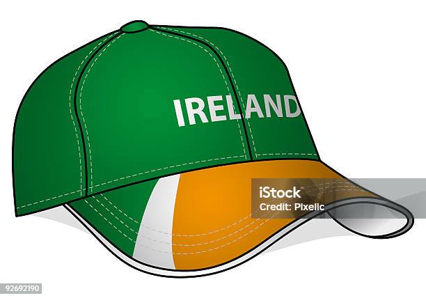 Berretto Da Baseballirlanda - Immagini vettoriali stock e altre immagini di Bandiera - Bandiera, Bandiera della Repubblica d'Irlanda, Berretto