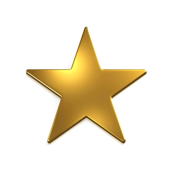 istock Gold Star Icon. 3D Gold Render Illustration 926929978