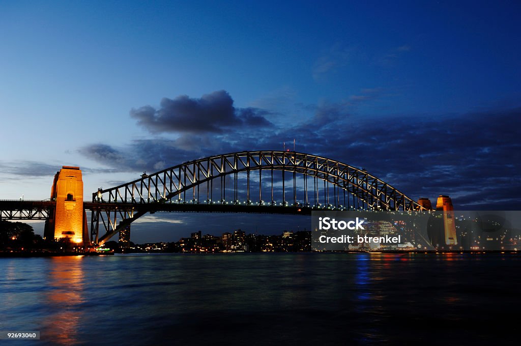 Ponte del porto di Sydney, Australia - Foto stock royalty-free di Ambientazione esterna