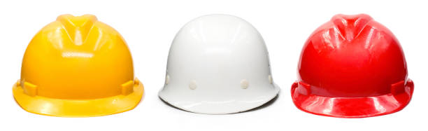 istock YELLOW HARD HAT SAFETY HELMET ON WHITE BACKGROUND 926930428