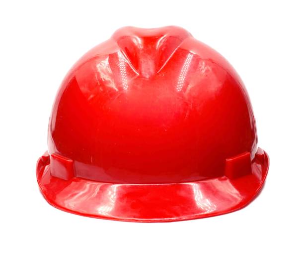 istock RED HARD HAT SAFETY HELMET ON WHITE BACKGROUND 926930546