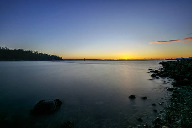 istock Sunset view from Ambleside Park, West Vancouver, British Columbia 926933444