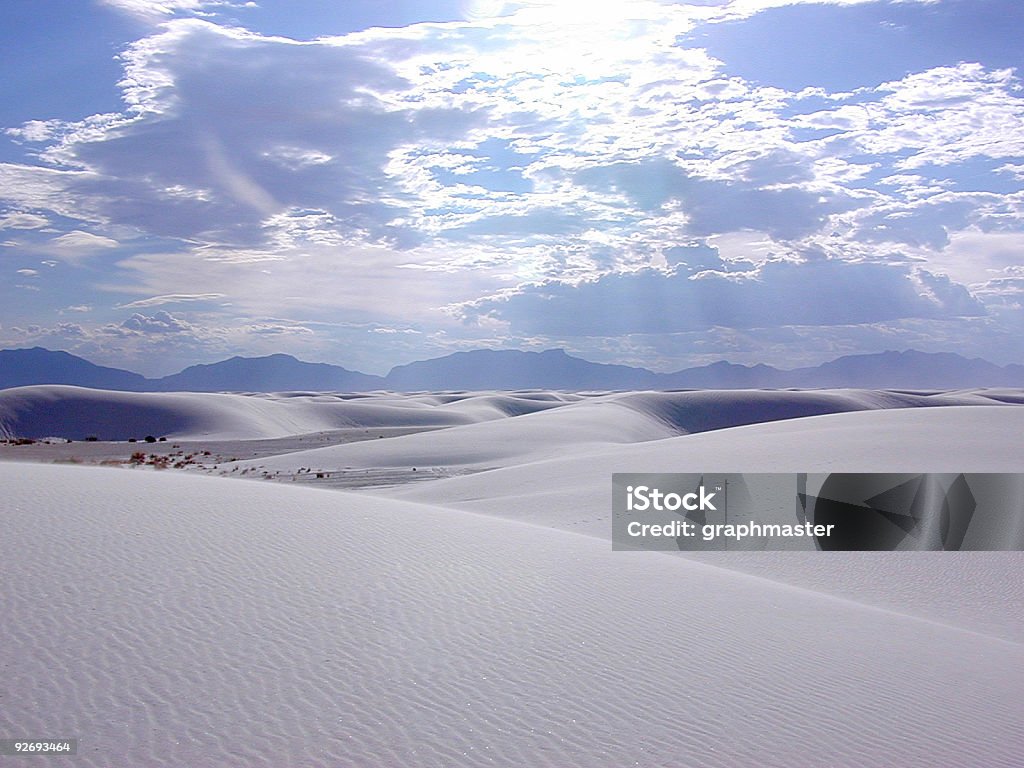 White Sands, Novo México - Royalty-free Amanhecer Foto de stock
