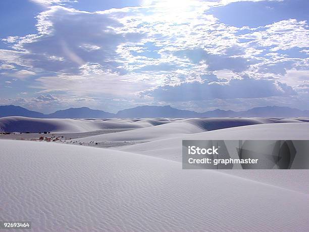 White Sands Novo México - Fotografias de stock e mais imagens de Amanhecer - Amanhecer, América Latina, Anoitecer