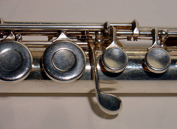 Alto flute stock photo