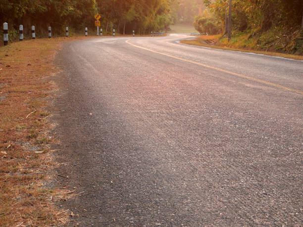 istock Autumn sunrise road 926944218