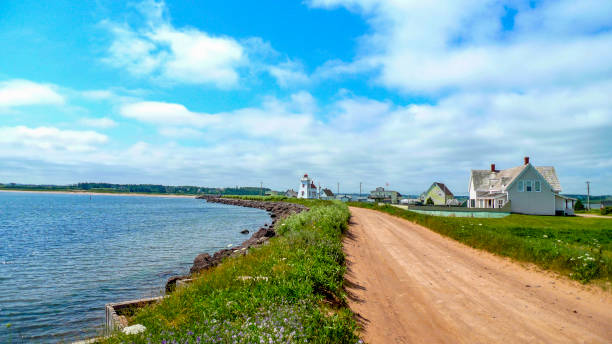 North Rustico PEI,Canada cavendish beach stock pictures, royalty-free photos & images