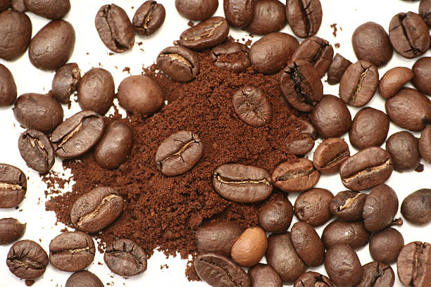 istock Grains of coffee 92694979