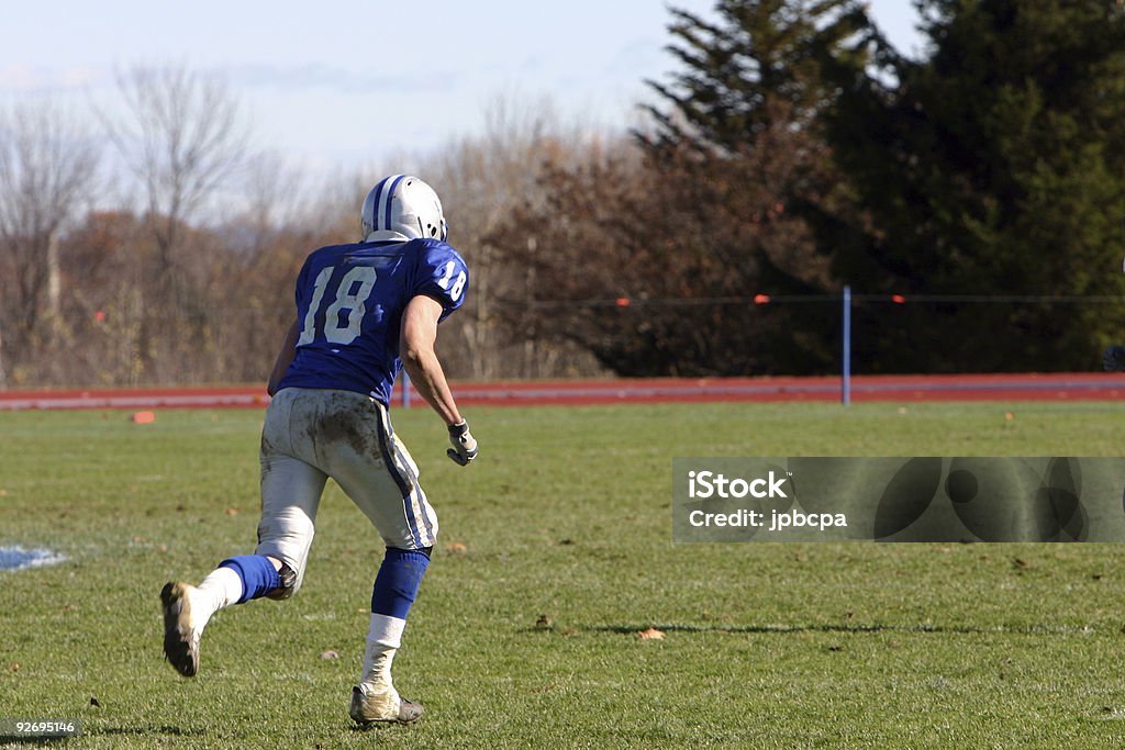 Giocatore di football americano - Foto stock royalty-free di Football americano