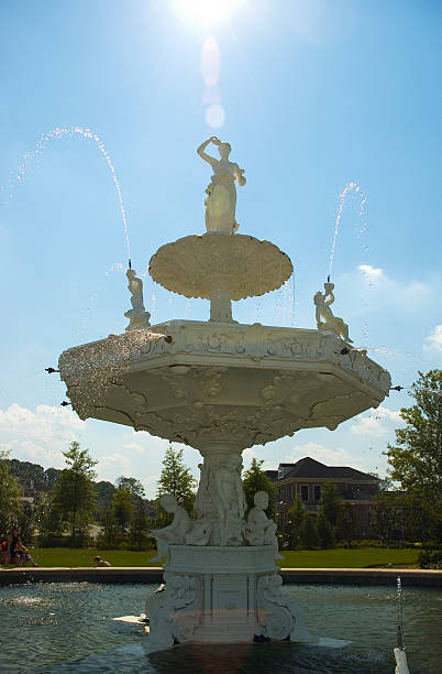 fountain stock photo