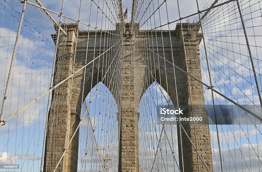 brooklyn bridge - Lizenzfrei Architektur Stock-Foto