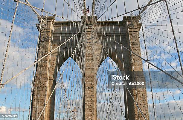 Brooklyn Bridge Stockfoto und mehr Bilder von Architektur - Architektur, Arkade, Balkengerüst