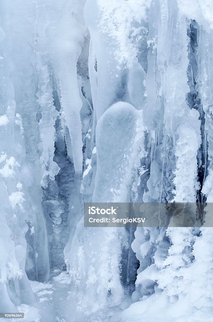 Cachoeira Congelada 3 - Foto de stock de Antártica royalty-free