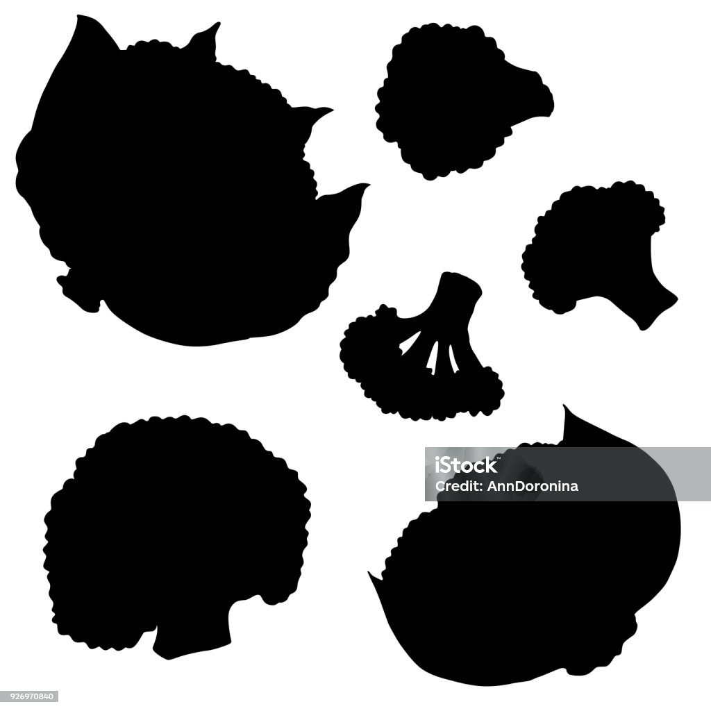 Cauliflower Vector Simple Cauliflower Vegetable Vector Stock Illustration - Download Image Now ...