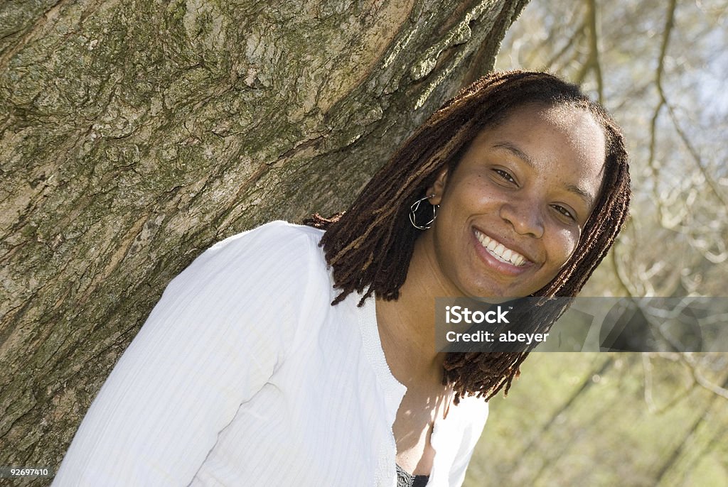 Young African American woman  Adult Stock Photo